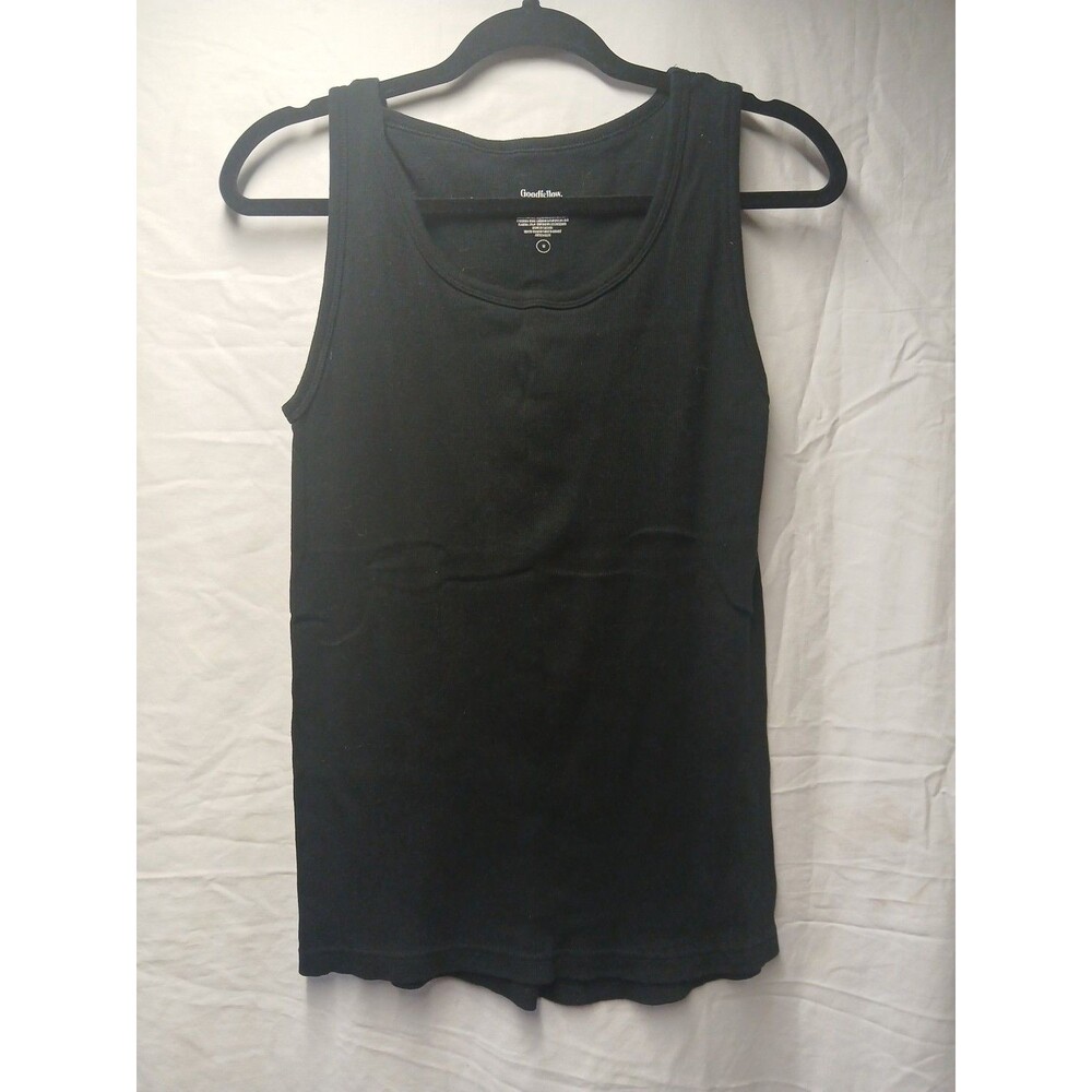 Goodfellow & Co Mens Black Tank Top Shirt Medium Cotton Blend